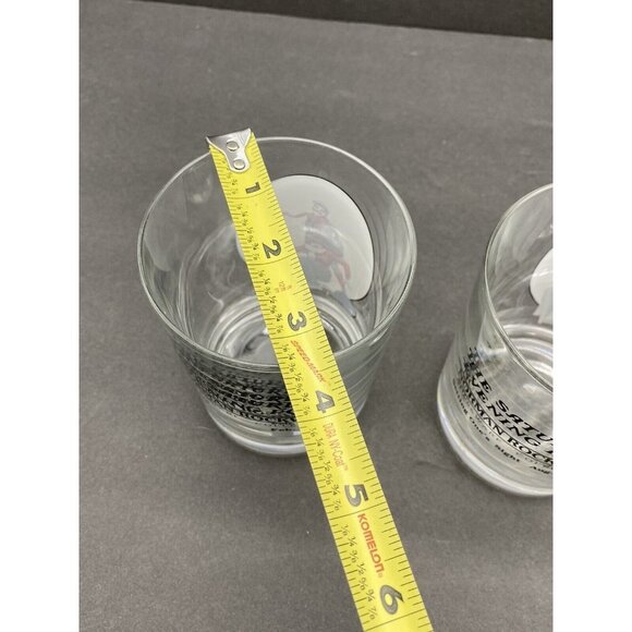 Vintage Norman Rockwell Saturday Evening Post On The Rocks Glasses Set‎ of 3 - Picture 5 of 13